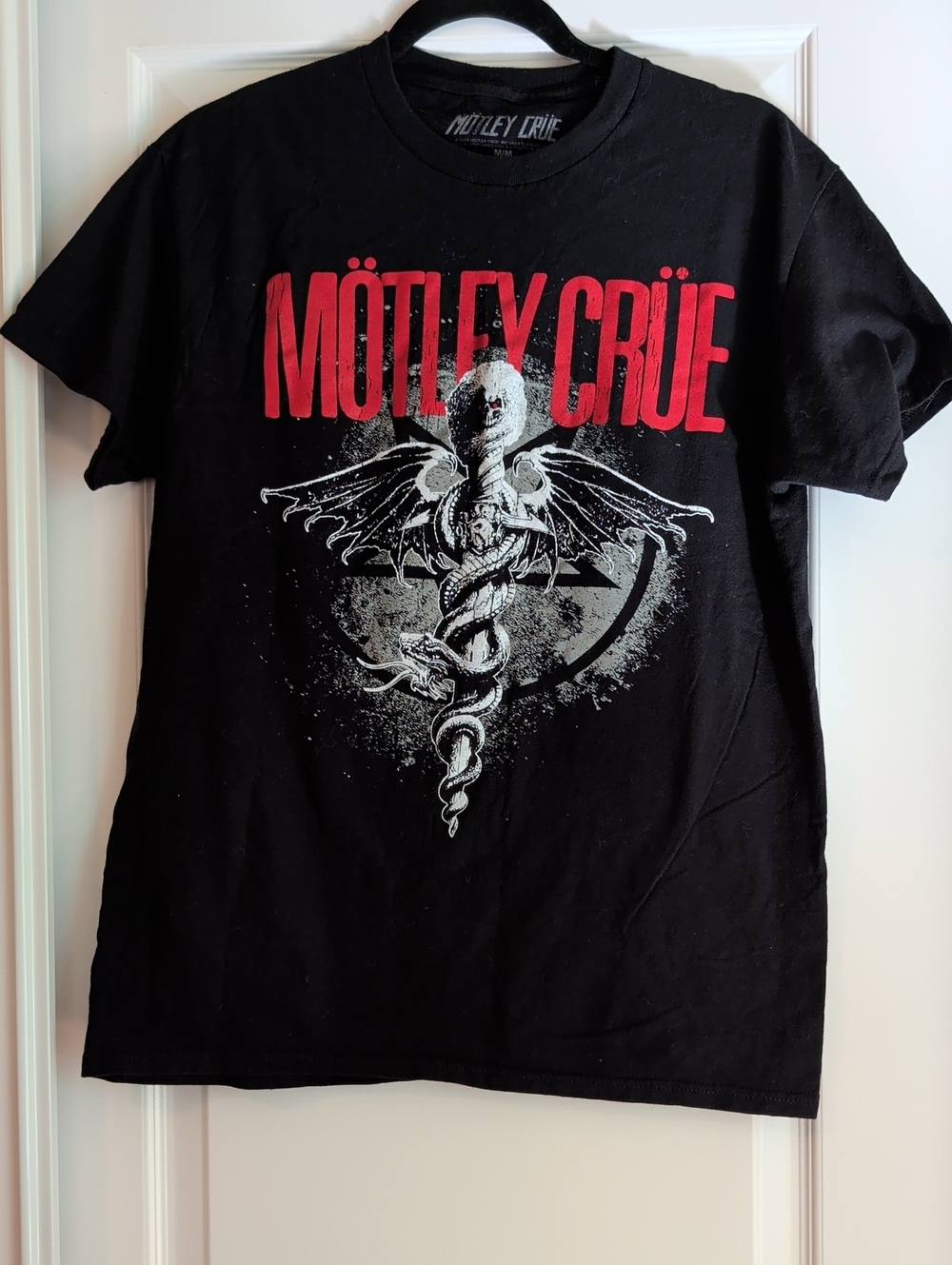 MOTLEY CRUE T-shirt Licensed DR FEELGOOD Global Brand Size Men's M